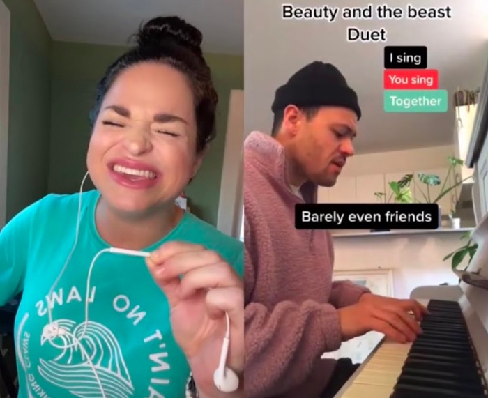 TikTok influencers duet to improve their social media engagement rate
