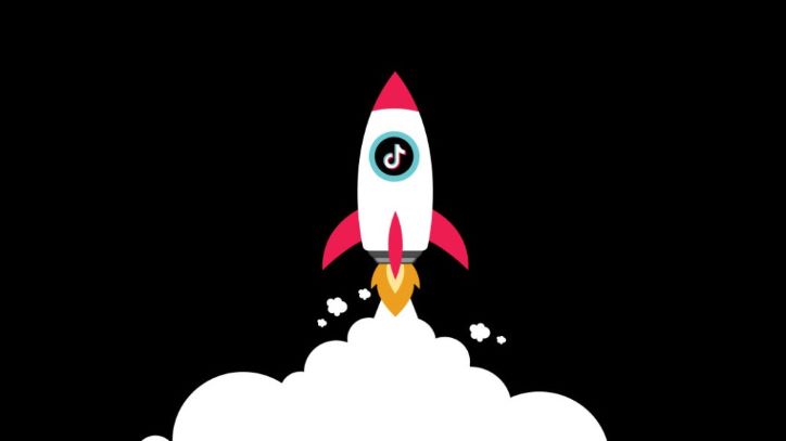 TikTok rocket taking off | Promote Your Brand on TikTok