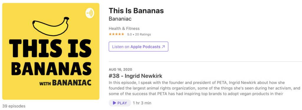 This is Bananas with Bananiac | Influencer Podcasts