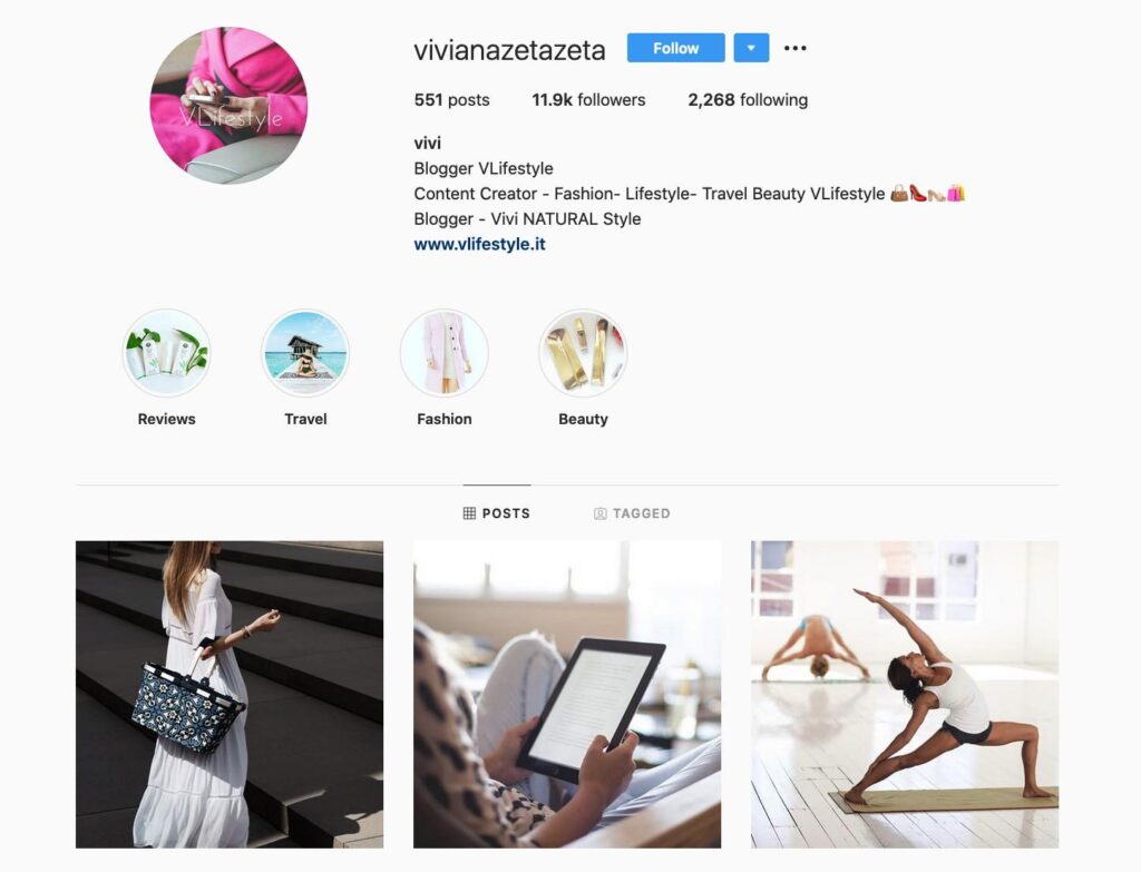 Viviana Zetazeta Instagram | Social media influencers on Afluencer